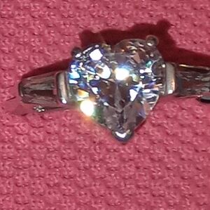 925 STERLING SILVER HEART RING